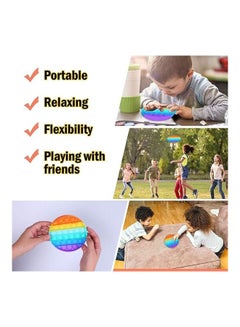 XiuWoo 20-Piece Simple Dimple Mini Bubble Ergonomic Stress Relief Sensory Fidget Toy Set  - Image 4