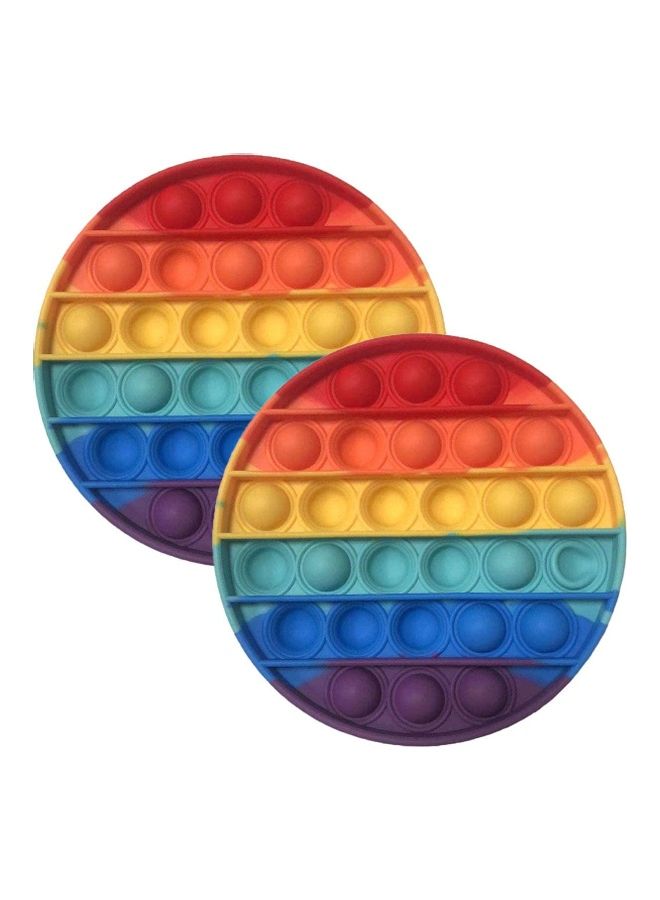 XiuWoo 2-Piece Push Pop Bubble Sensory Fidget Toy Set - Image 1