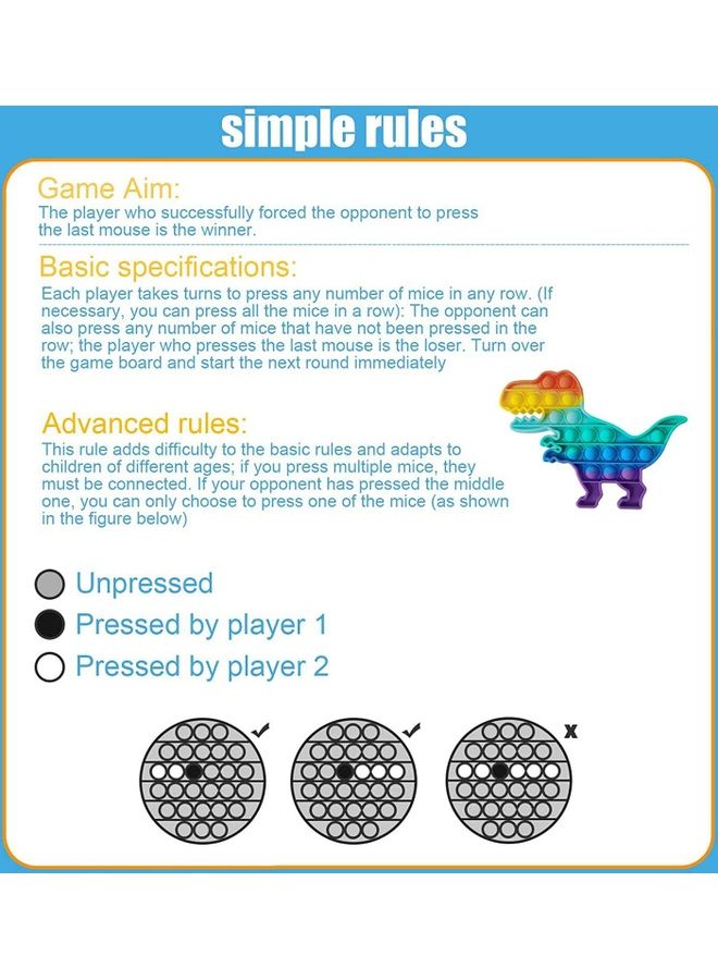 Push Pop Bubble Sensory Fidget Toy