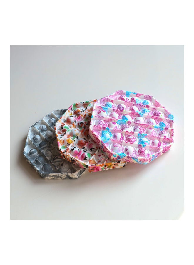 شو وو لعبة فيدجيت حسّيّة لفرقعة الفقاعات بضغط الأصابع من 3 قطع - Image 1