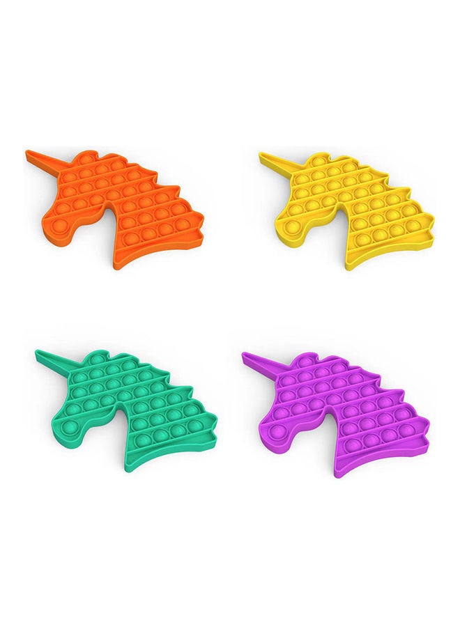 شو وو مجموة ألعاب فيدجيت حسية بتصميم فقاعات قابلة للضغط من 4 قطع - Image 1