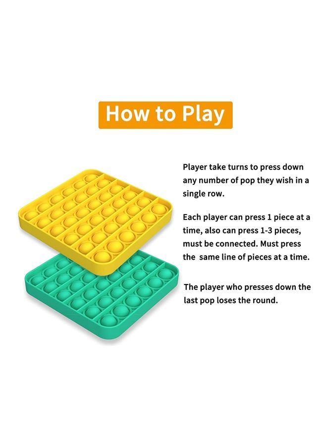 XiuWoo Push Pop Bubble Sensory Fidget Toy - Image 2