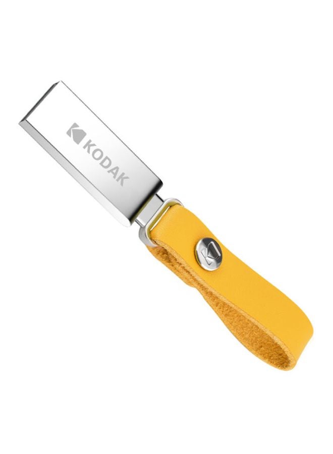 Kodak 32GB Waterproof USB 3.0 Flash Drive With Sling C6681-32-L Silver/Yellow  - Image 2