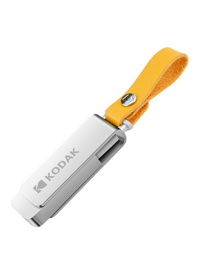 Kodak K133 32GB Metal Portable Waterproof Mini USB3.0 Flash Pen Drive With Sling C6681-32-L Silver  - Image 1