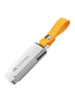 Kodak K133 16GB Metal Portable Waterproof Mini USB3.0 Flash Pen Drive With Sling C6681-16-L Silver  - Image 1