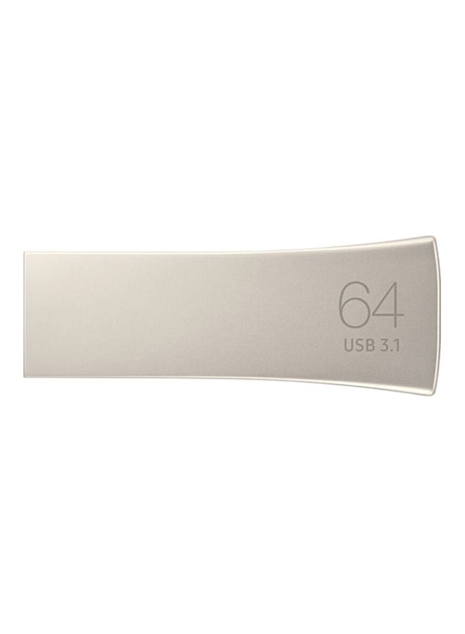 سامسونج فلاش درايف USB 3.1 C6254-64-L فضي  - Image 1