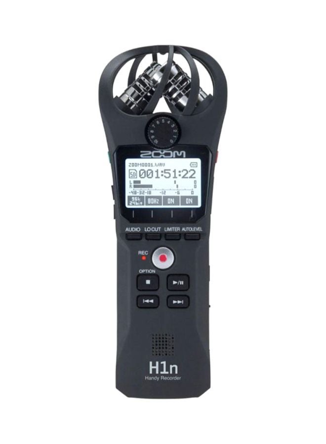 ZOOM - H1N Portable Digital Audio Recorder H-1n/220GE Black/Grey - Image 1