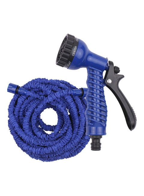 3 Times Expandable Garden Hose Blue