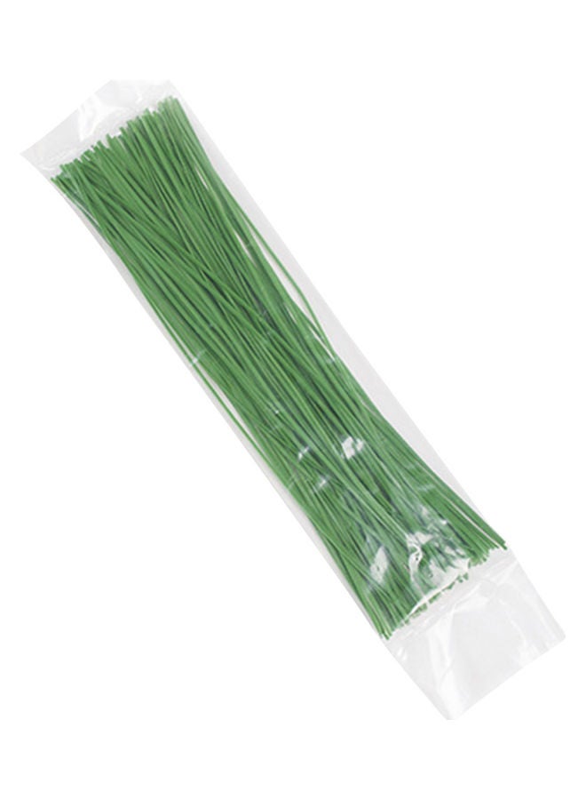 Generic 100-Piece Adjustable Plant Ties Green  - Image 1