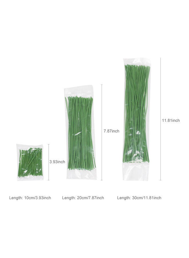 Generic 100-Piece Adjustable Plant Ties Green  - Image 3