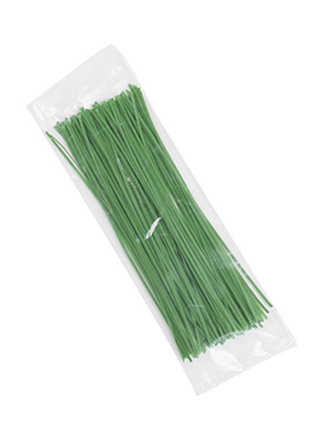 Generic 100-Piece Adjustable Plant Ties Green  - Image 1