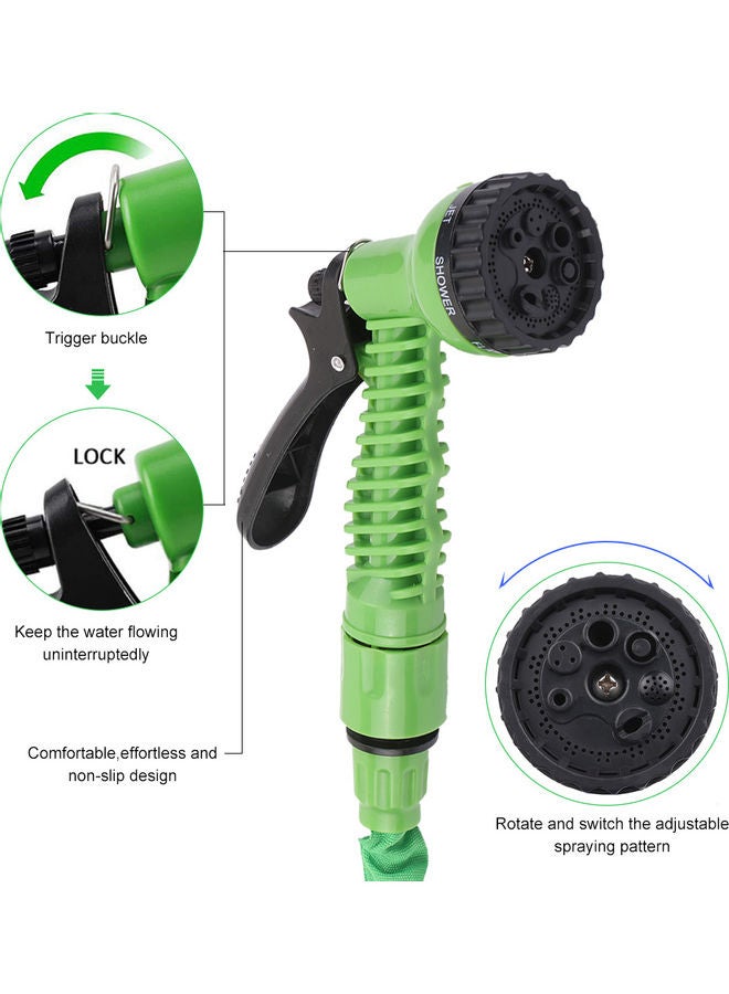 Generic 3 Times Expandable Garden Hose Green  - Image 3
