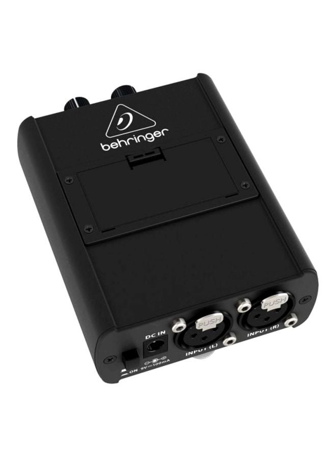 behringer - Personal In-Ear Monitor Amplifier P1 Black/White - Image 1