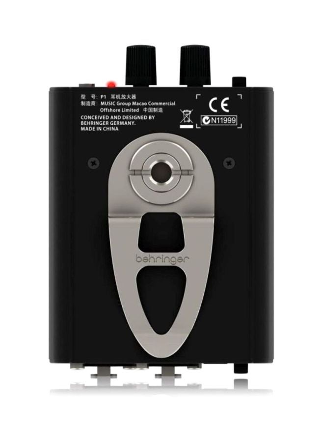 behringer - Personal In-Ear Monitor Amplifier P1 Black/White - Image 1