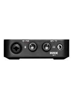 Single Channel Audio Interface Transmitter AI1 Black