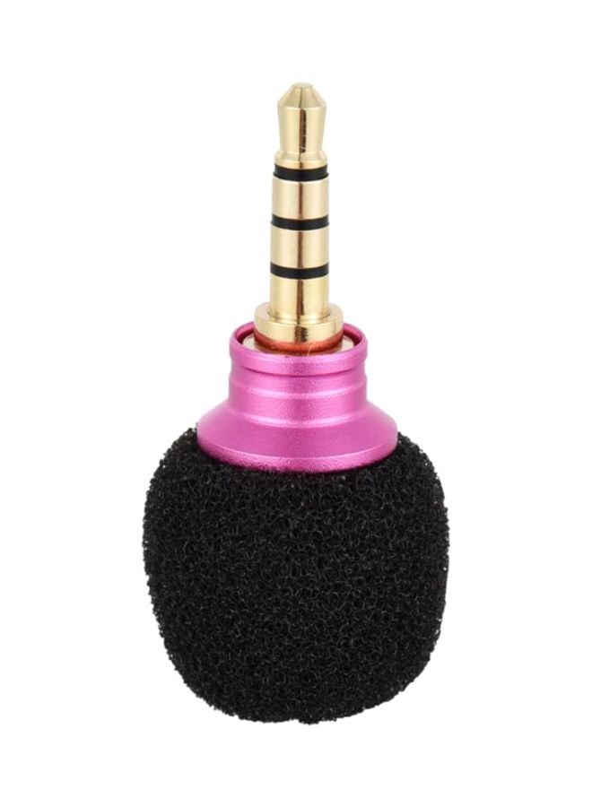 ANDOER EY-610A Portable Clip-On Lapel Lavalier Condenser Microphone LU-D5161R Pink/Black  - Image 4