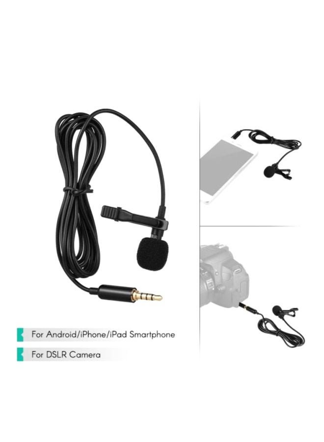 ANDOER - Portable Clip-On Microphone D51641 Black - Image 1