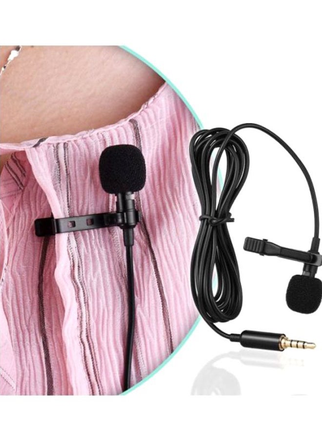 ANDOER - Portable Clip-On Microphone D51641 Black - Image 1