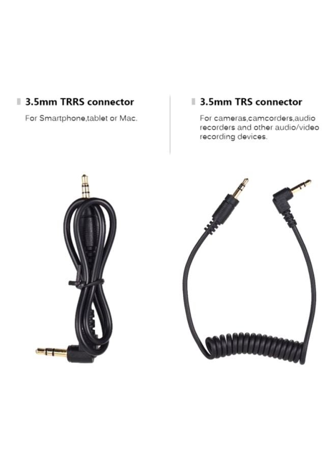 ANDOER Andoer AD-M2 Cardioid Directional Condenser Microphone AD-M2 Black/Grey  - Image 4