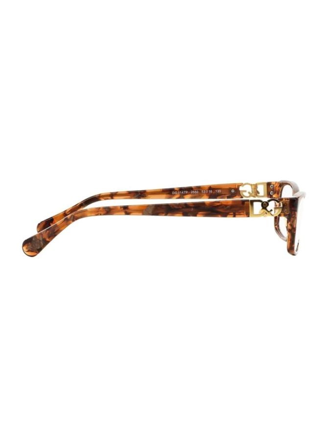 Dolce & Gabbana - Women's Rectangular Eyeglass Frame - Lens Size: 53 mm - Image 1