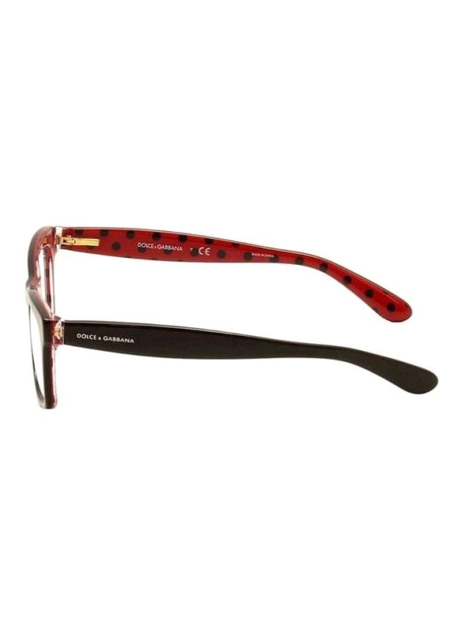 Dolce & Gabbana Women's Rectangular Eyeglasses - Lens Size: 53 mm  - Image 3