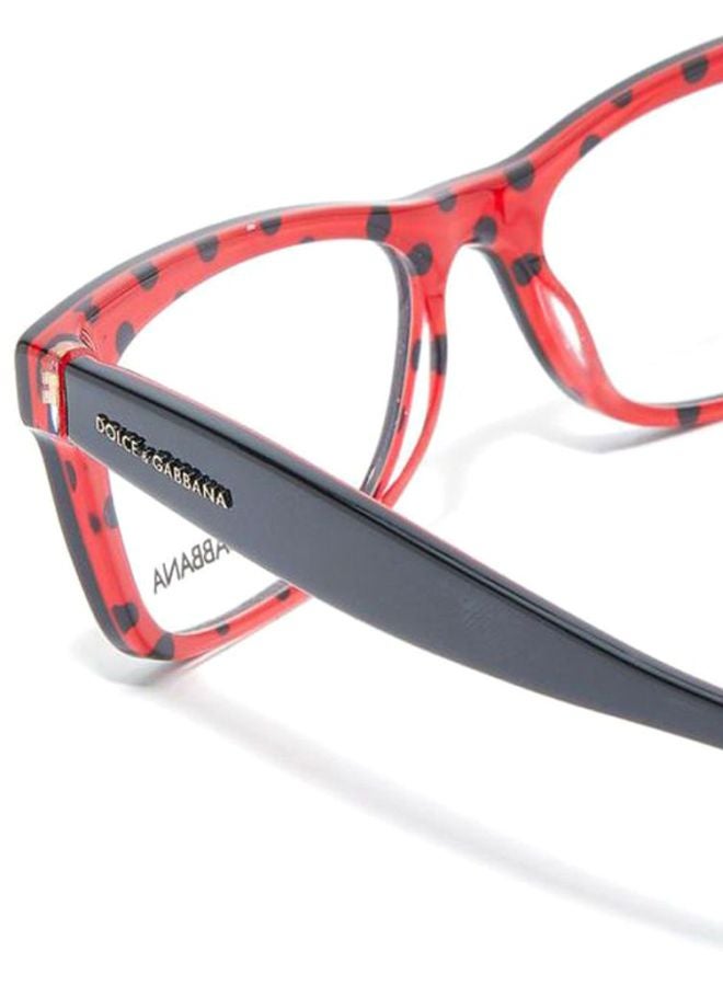 Dolce & Gabbana Women's Rectangular Eyeglasses - Lens Size: 53 mm  - Image 5