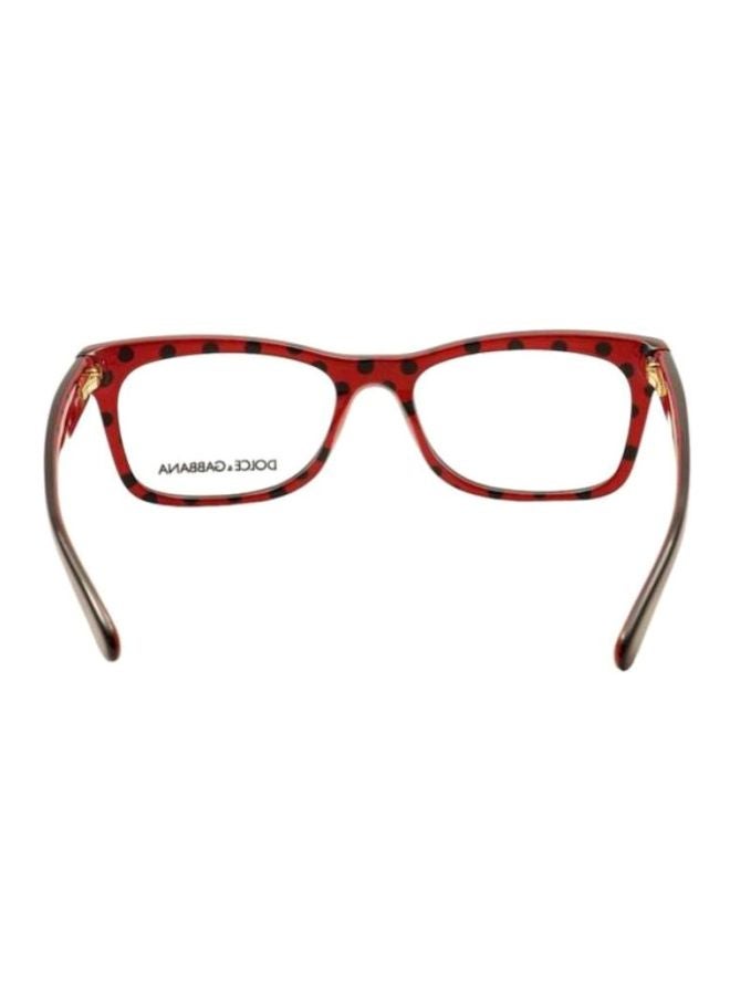 Dolce & Gabbana Women's Rectangular Eyeglasses - Lens Size: 53 mm  - Image 4