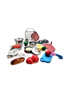 child toy Stainles Steel Kitchen Ware Playset  - Image 2