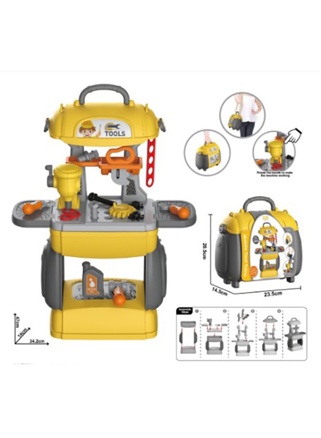 BOWA 3 In1 Multi Function Mobile Tool Table Playset - Image 2
