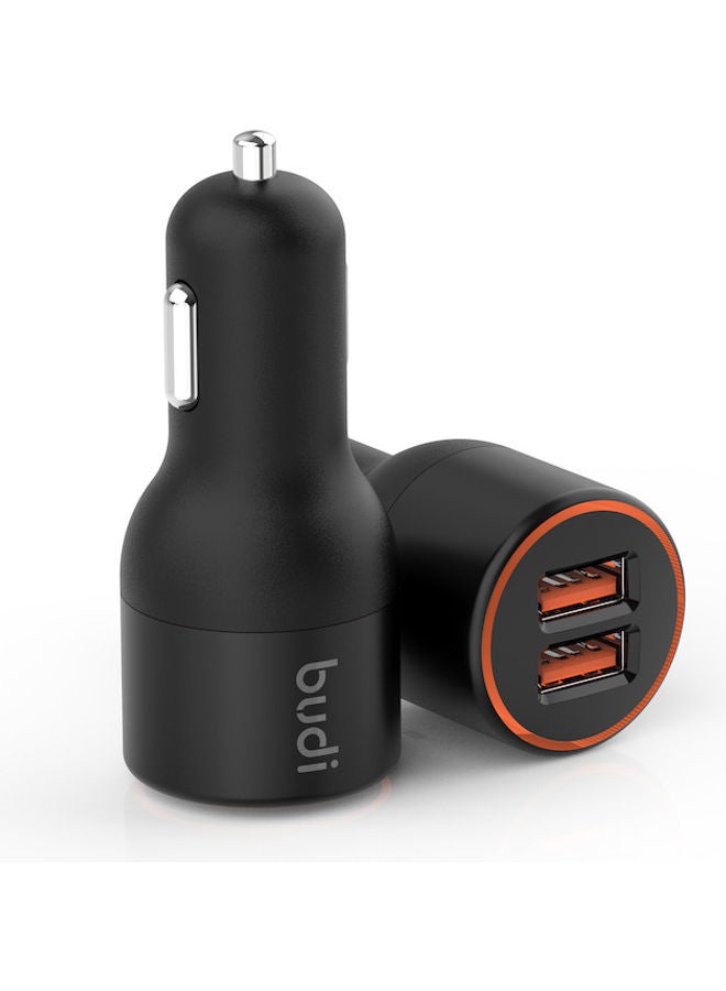 budi - Dual Port Car Charger black - Image 1
