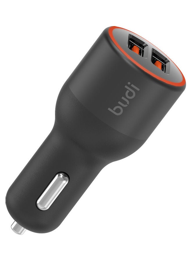 budi - Dual Port Car Charger black - Image 1
