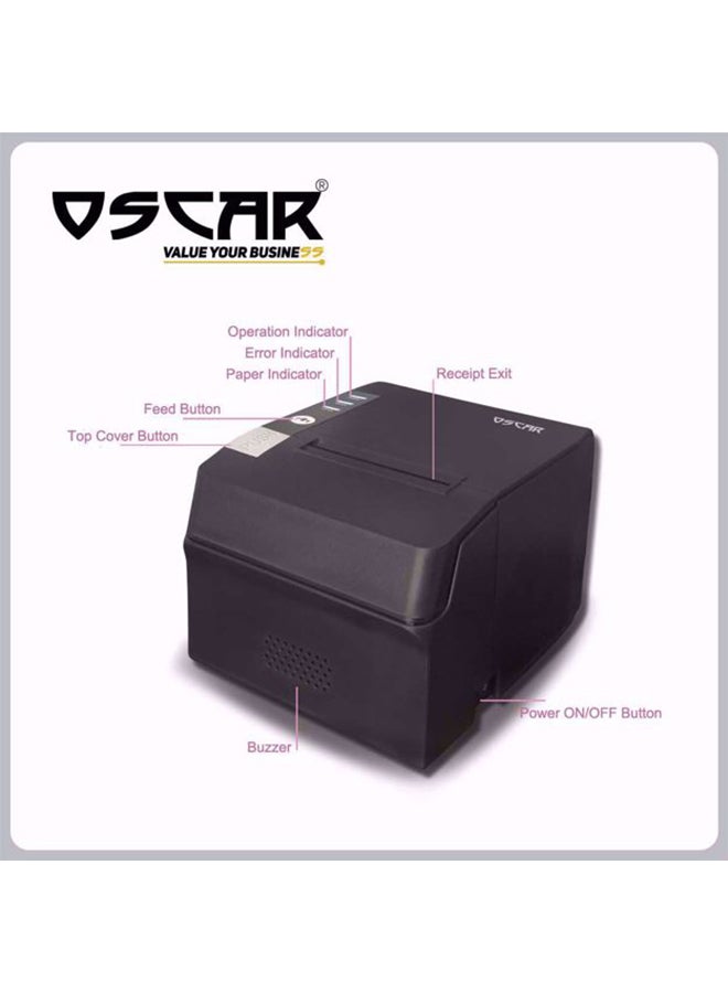 Oscar - Thermal Bill POS Receipt Printer Black - Image 1