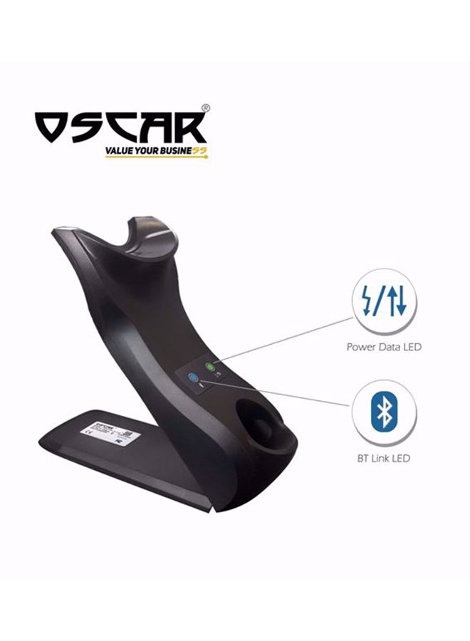 Oscar Unibar II Wireless Barcode Scanner Black  - Image 3