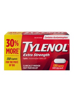 TYLENOL 130 Count Acetaminophen Caplets UAE | Dubai, Abu Dhabi