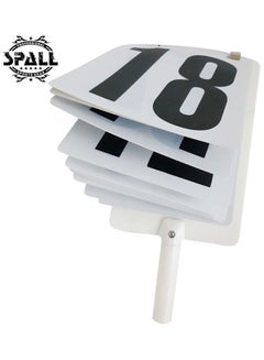 Spall Portable Flipper Scoreboard white  - Image 1