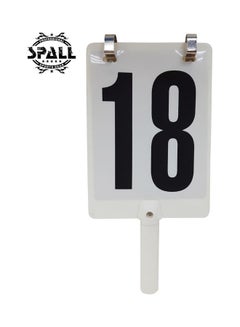 Spall Portable Flipper Scoreboard white  - Image 3