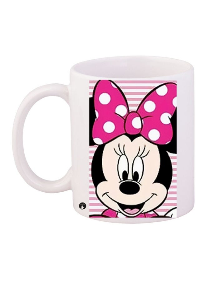 BP Printed Coffee Mug White/Black/Pink