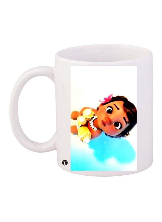 BP Printed Coffee Mug White/Blue/Brown