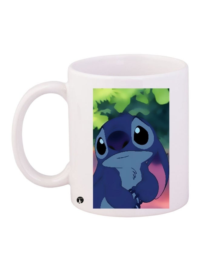 BP Printed Coffee Mug White/Blue/Green