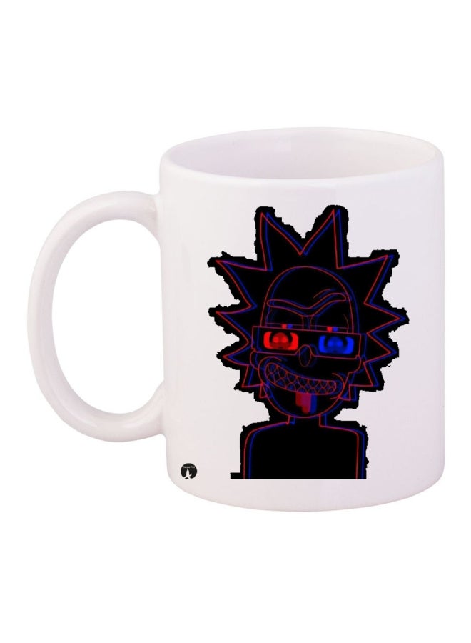 BP Printed Coffee Mug White/Black/Red