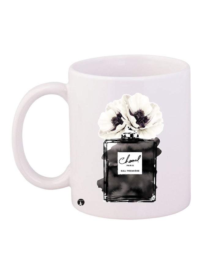 BP Printed Coffee Mug White/Black