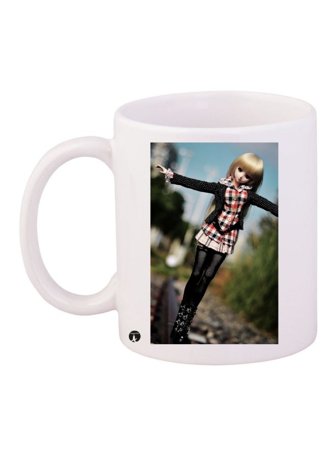 بي بي قدح قهوة مطبوع أبيض/أسود/أحمر