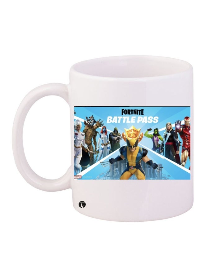 بي بي مج قهوة من السيراميك مزين بطبعة متعدد الألوان