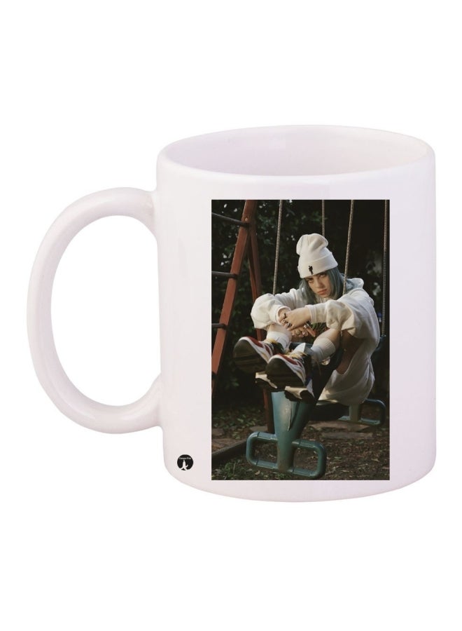 BP Printed Ceramic Coffee Mug Multicolour