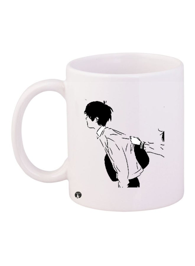 BP Printed Ceramic Coffee Mug Multicolour