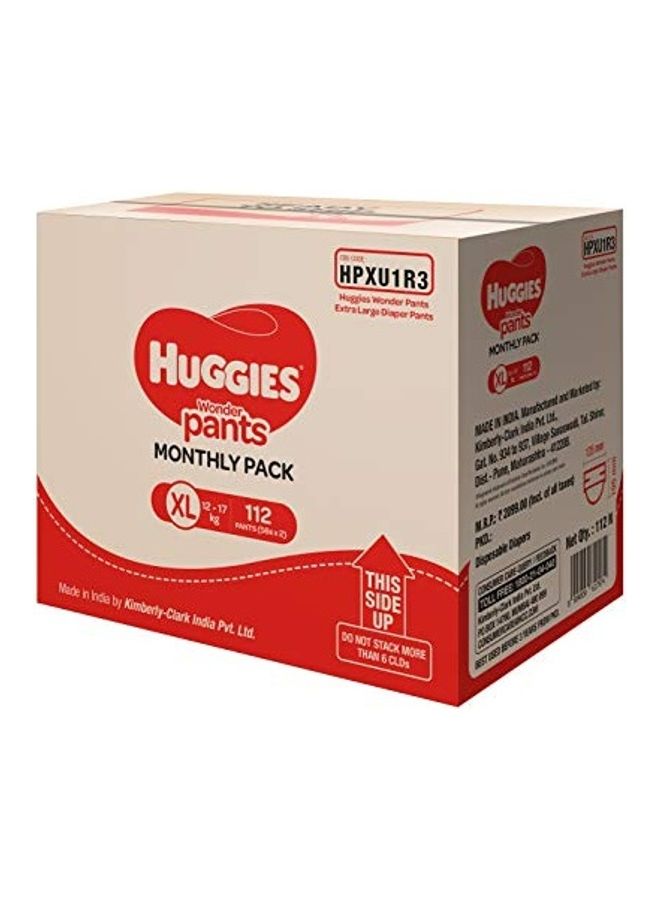 Wonder Pants Diapers - XL 56 Count With XL - 112 Count