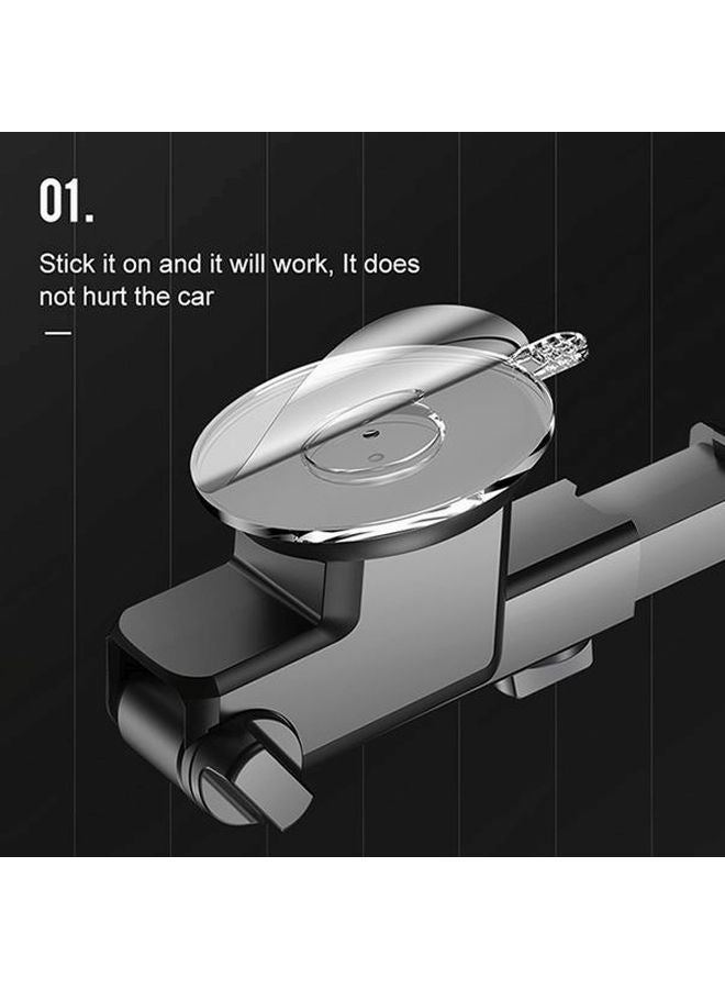 JOYROOM JR- OK3 Free Rotation Adjustable Length Car Phone Holder Black  - Image 4