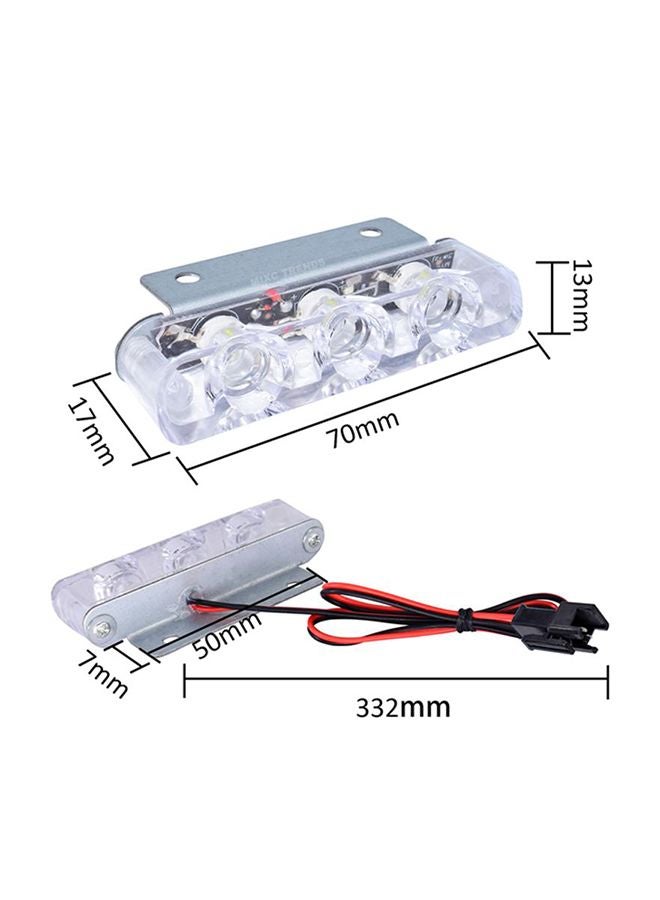 Sharpdo LED Strobe Flashing Warning Rear Brake Stop Lights - Image 2