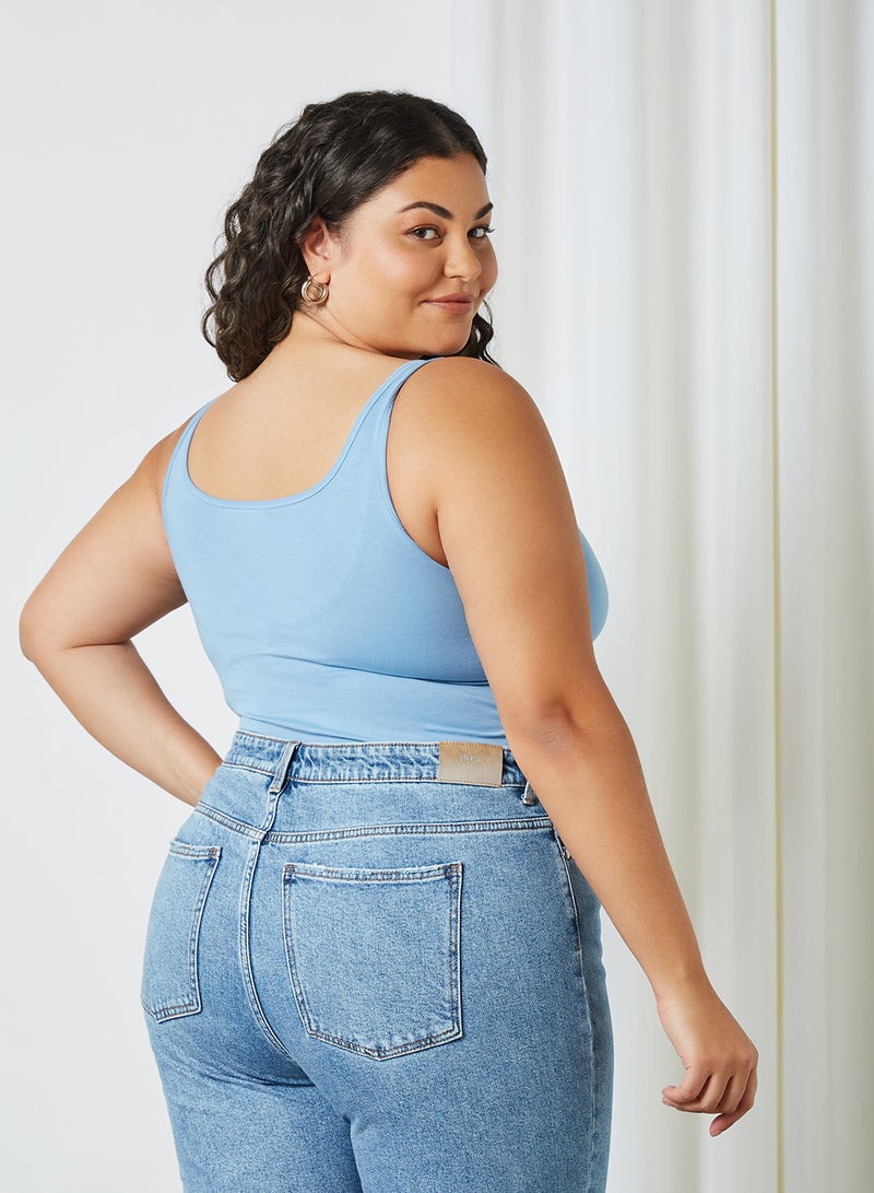 Curve Plain Tank Top Allure