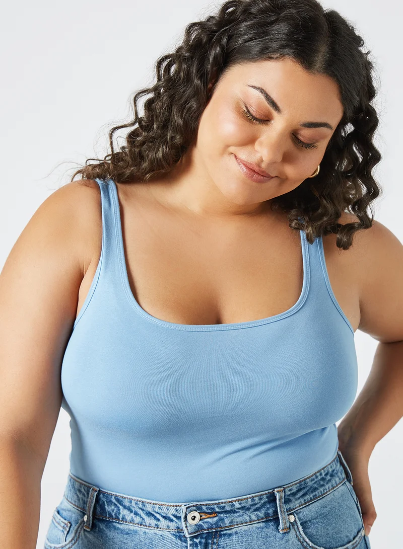 Only Carmakoma Curve Plain Tank Top Allure